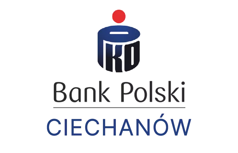 Logo Powszechnej Kasy Oszczędnościowej w Ciechanowie