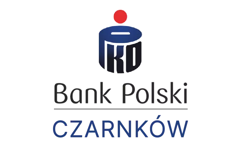 Logo czarnkowskiej placówki banku PKO Bank Polski SA
