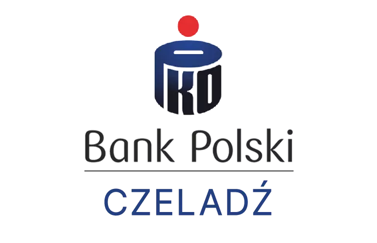 Logo czeladzkiej placówki banku PKO Bank Polski SA