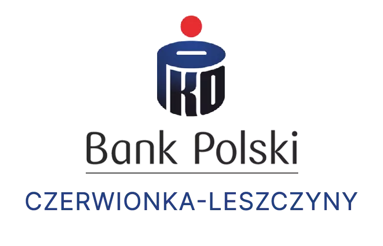 Logo czerwionkoleszczyńskiej placówki banku PKO Bank Polski SA