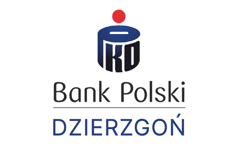 Logo dzierzgońskiej placówki banku PKO Bank Polski SA