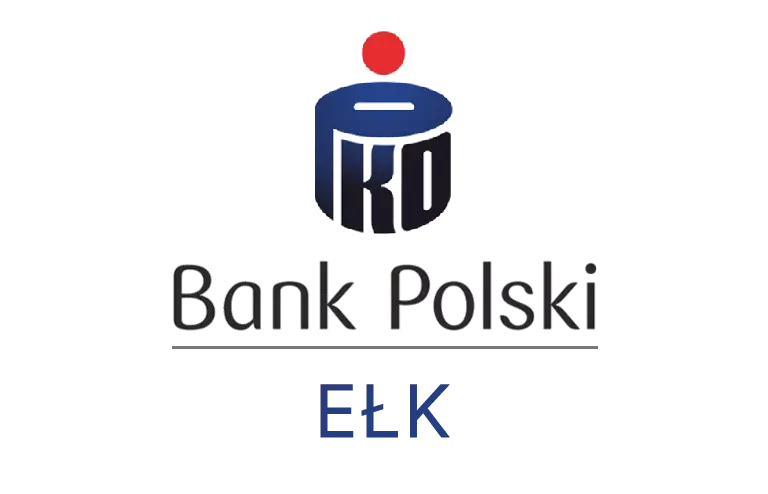 Logo Powszechnej Kasy Oszczędnościowej w Ełku