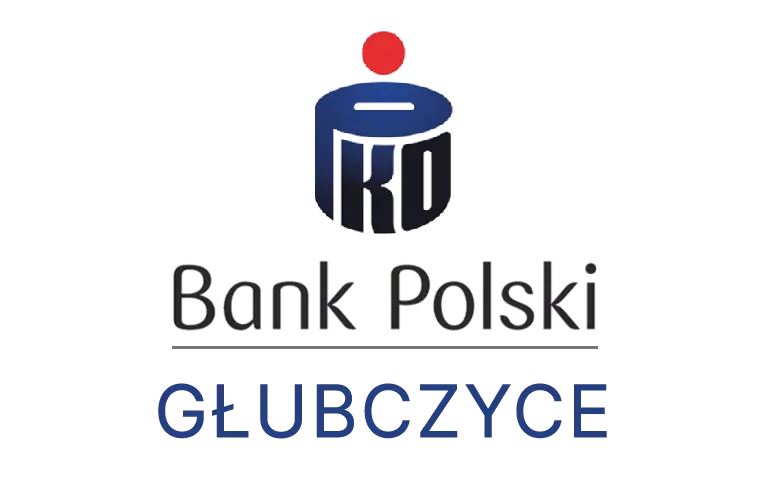 Logo głubczyckiej placówki banku PKO Bank Polski SA