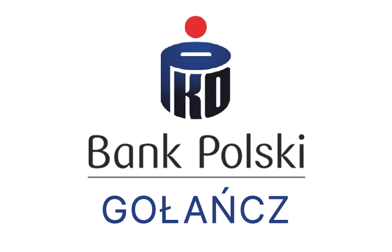 Logo gołanieckiej placówki banku PKO Bank Polski SA