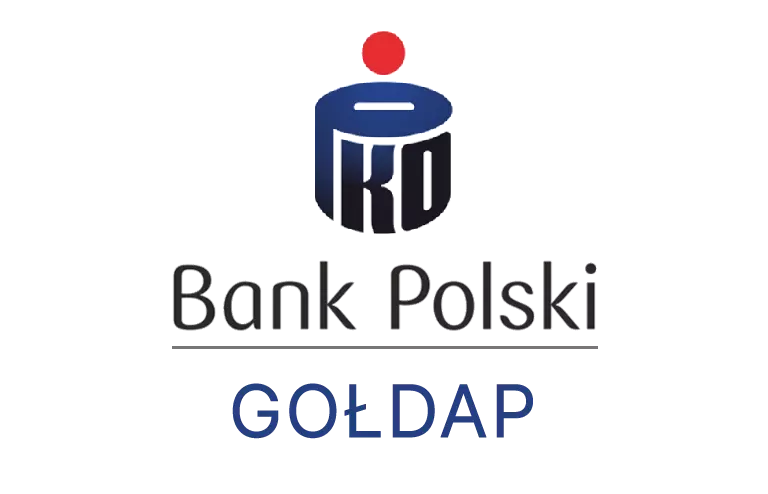 Logo Powszechnej Kasy Oszczędnościowej w Gołdapi