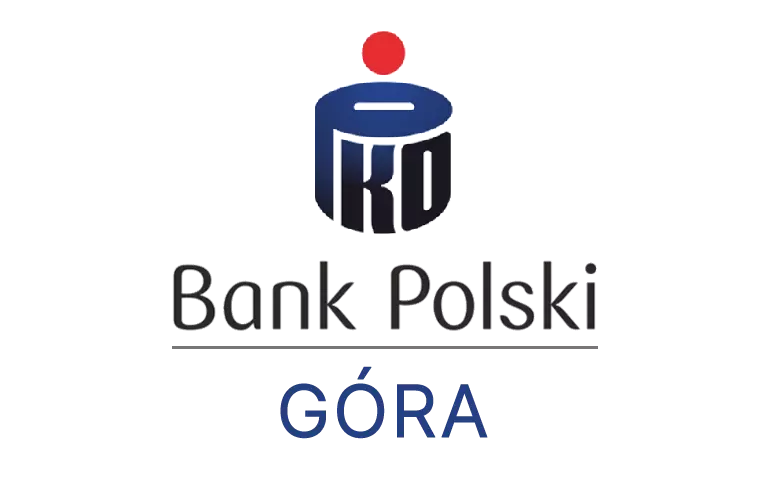 Logo górowskiej placówki banku PKO Bank Polski SA