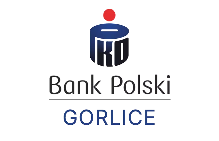 Logo gorlickiej placówki banku PKO Bank Polski SA