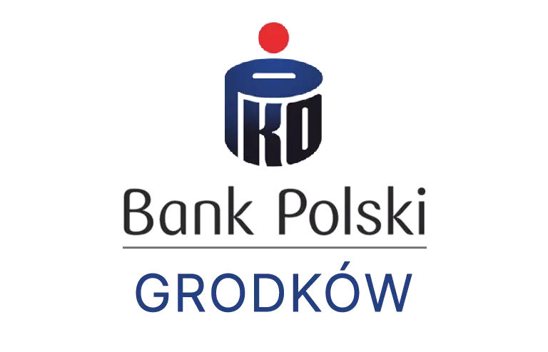 Logo Powszechnej Kasy Oszczędnościowej w Grodkowie