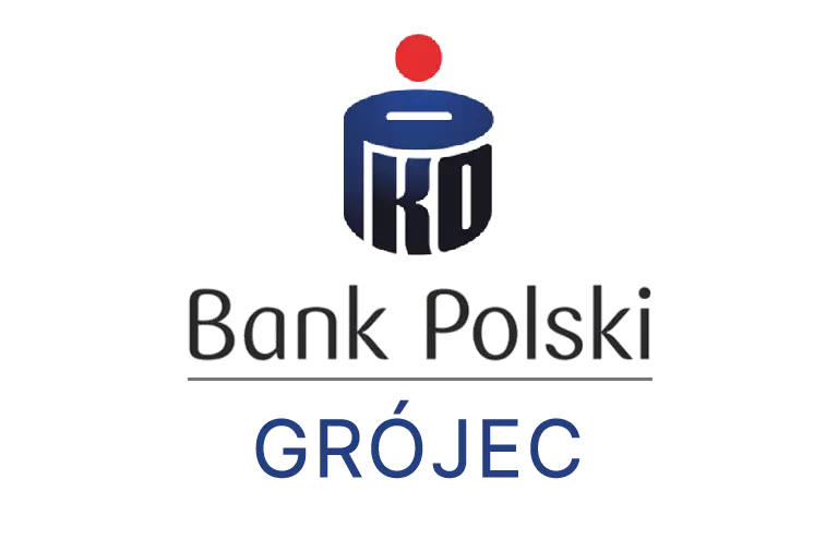 Logo Powszechnej Kasy Oszczędnościowej w Grójcu