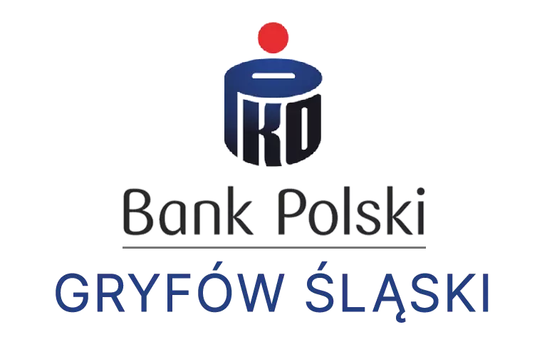 Logo gryfowskiej placówki banku PKO Bank Polski SA