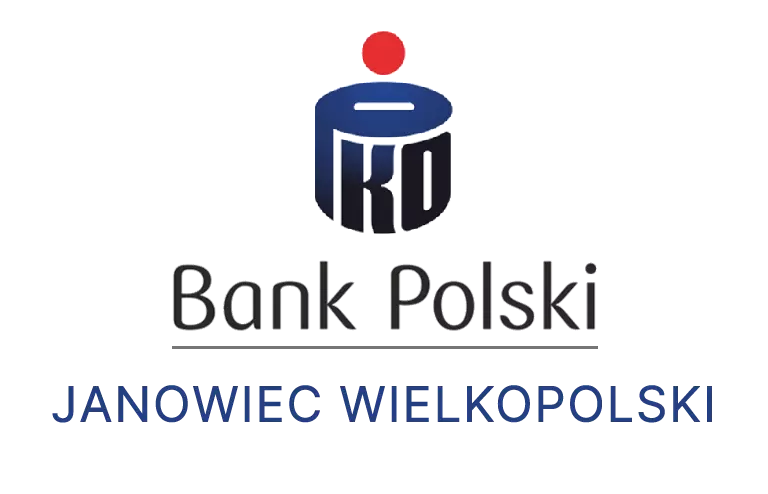 Logo janowieckiej placówki banku PKO Bank Polski SA