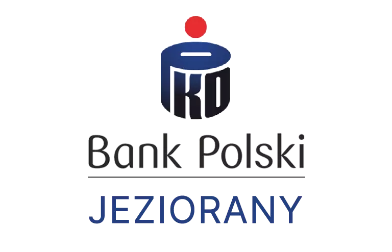 Logo jeziorańskiej placówki banku PKO Bank Polski SA