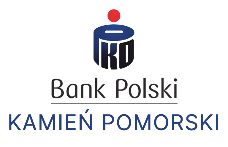 Logo kamieńskiej placówki banku PKO Bank Polski SA