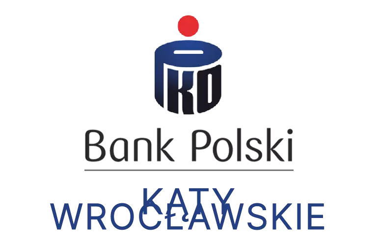 Logo kąckiej placówki banku PKO Bank Polski SA