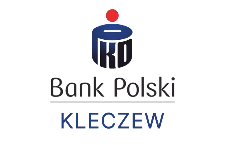 Logo kleczewskiej placówki banku PKO Bank Polski SA