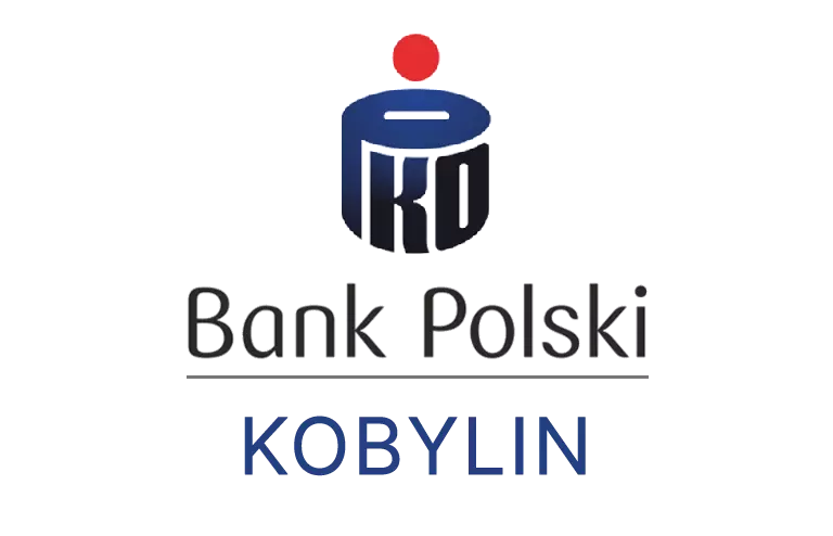 Logo kobylińskiej placówki banku PKO Bank Polski SA