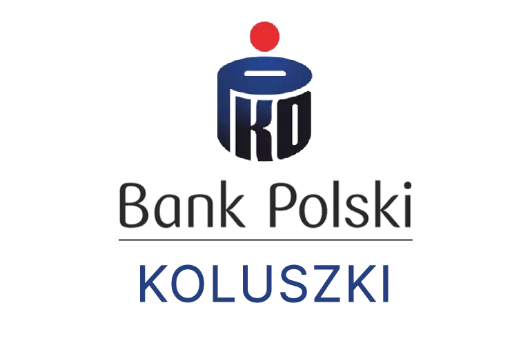 Logo koluszkowskiej placówki banku PKO Bank Polski SA