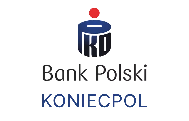Logo koniecpolskiej placówki banku PKO Bank Polski SA