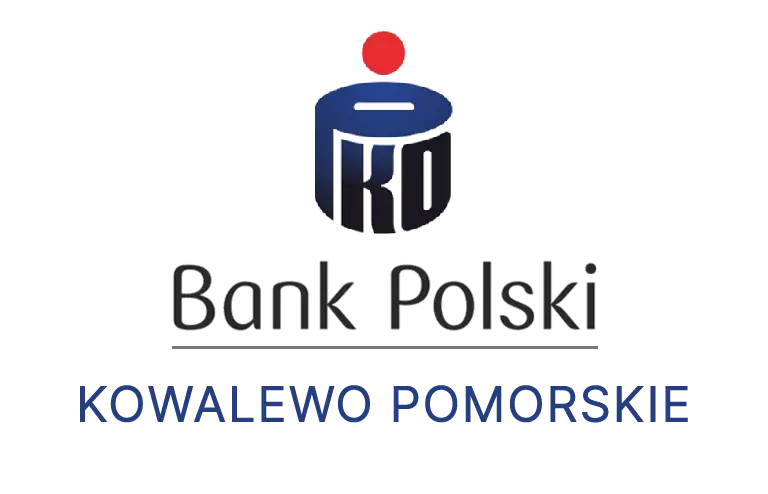 Logo kowalewskiej placówki banku PKO Bank Polski SA