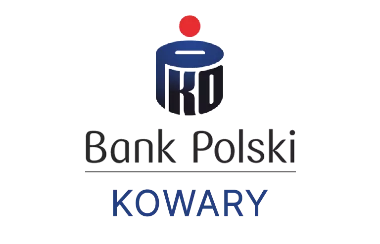 Logo kowarskiej placówki banku PKO Bank Polski SA