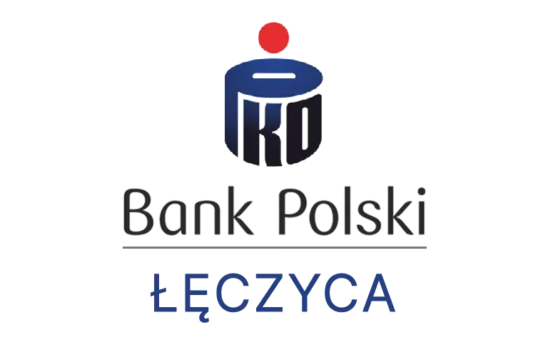 Logo Powszechnej Kasy Oszczędnościowej w Łęczycy