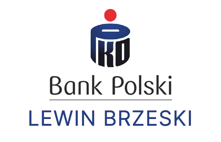 Logo lewinskobrzeskich placówki banku PKO Bank Polski SA