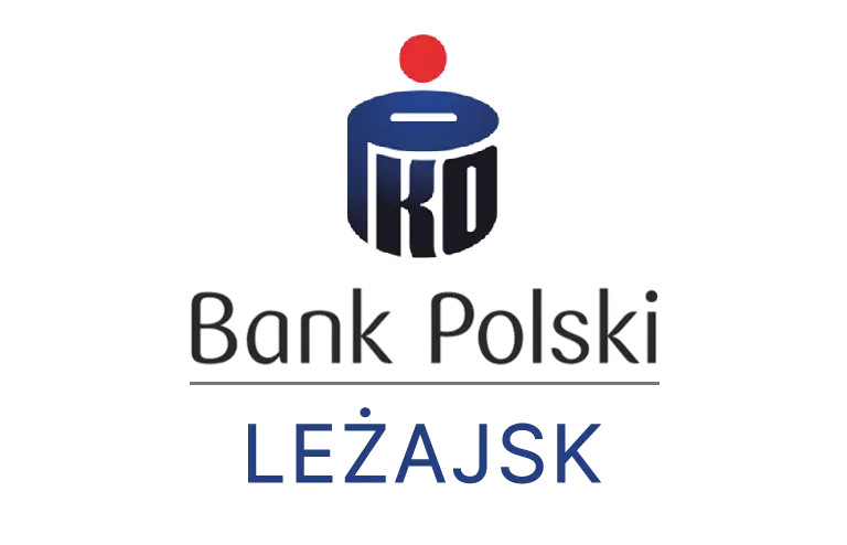Logo leżajskiej placówki banku PKO Bank Polski SA