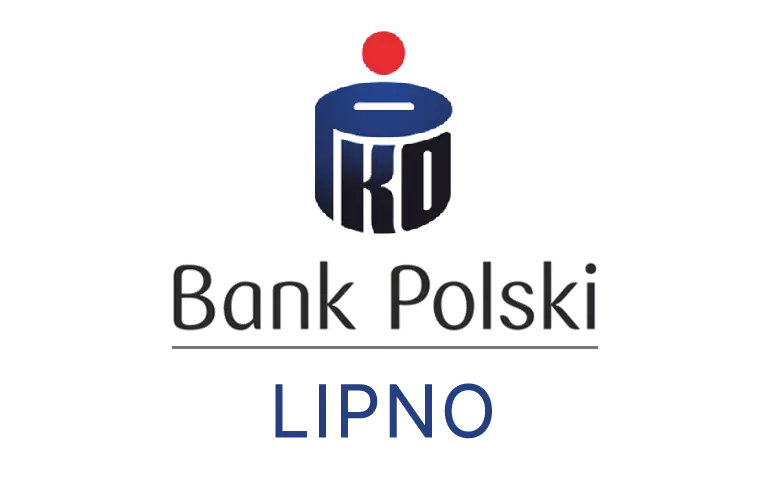 Logo lipnowskiej placówki banku PKO Bank Polski SA