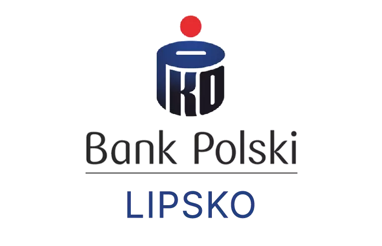 Logo lipskiej placówki banku PKO Bank Polski SA