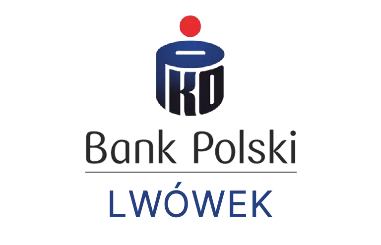Logo lwóweckiej placówki banku PKO Bank Polski SA