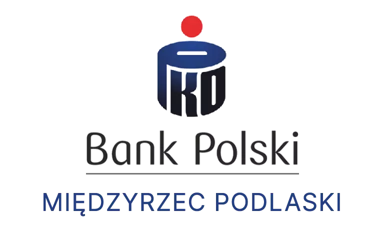 Logo międzyrzeckiej placówki banku PKO Bank Polski SA