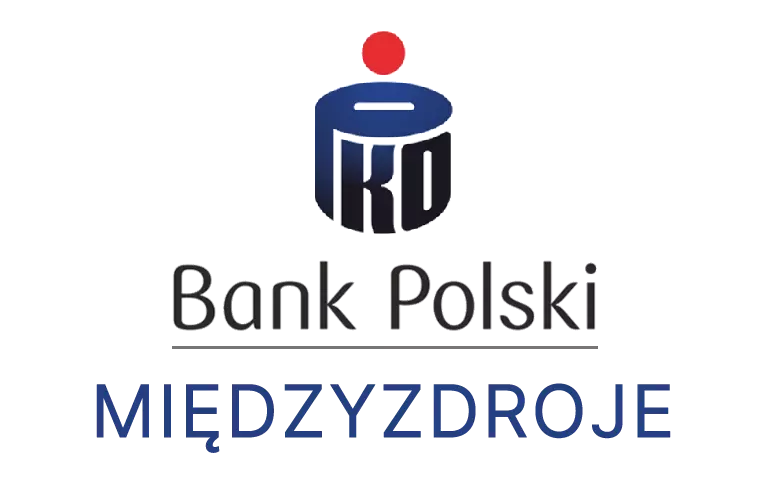 Logo międzyzdrojskiej placówki banku PKO Bank Polski SA