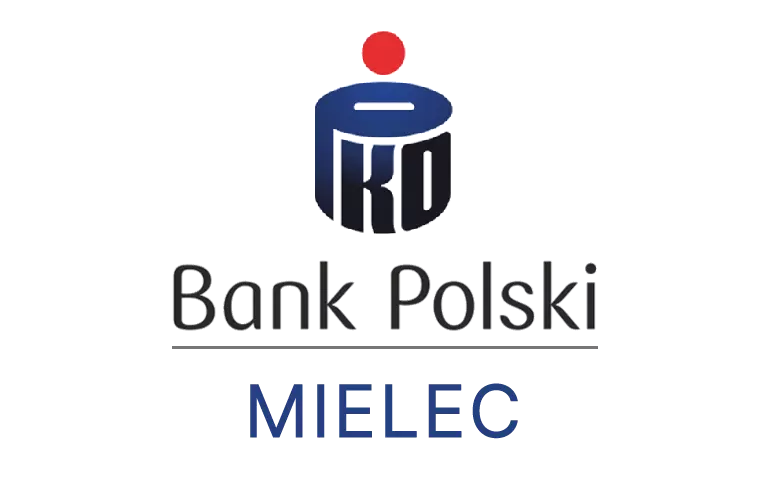 Logo Powszechnej Kasy Oszczędnościowej w Mielcu