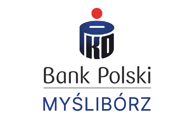 Logo myśliborskiej placówki banku PKO Bank Polski SA
