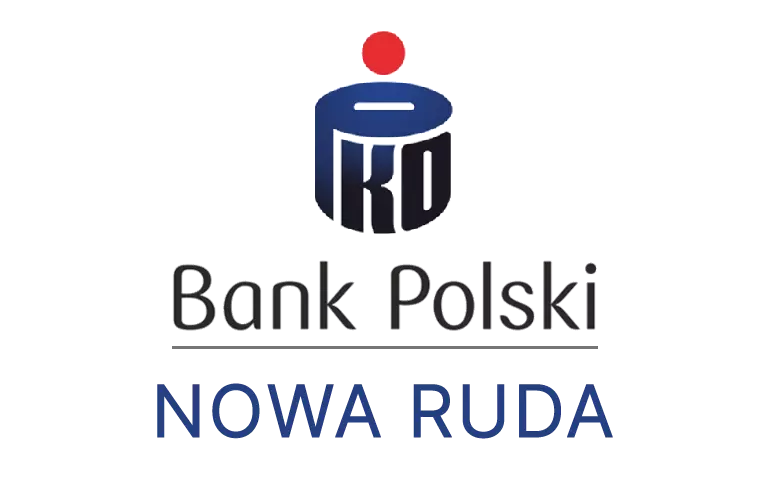 Logo Powszechnej Kasy Oszczędnościowej w Nowej Rudzie