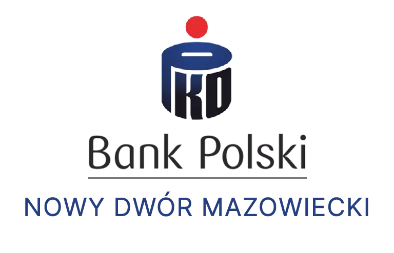 Logo Powszechnej Kasy Oszczędnościowej w Nowym Dworze Mazowieckim