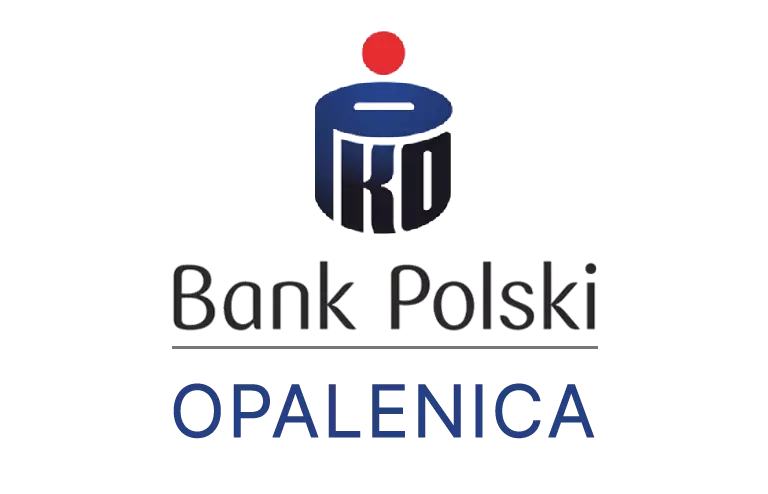 Logo opalenickiej placówki banku PKO Bank Polski SA