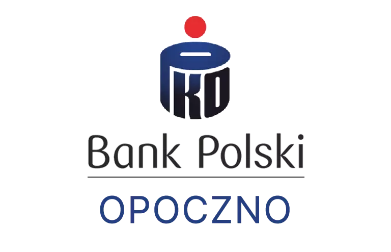 Logo opoczyńskiej placówki banku PKO Bank Polski SA