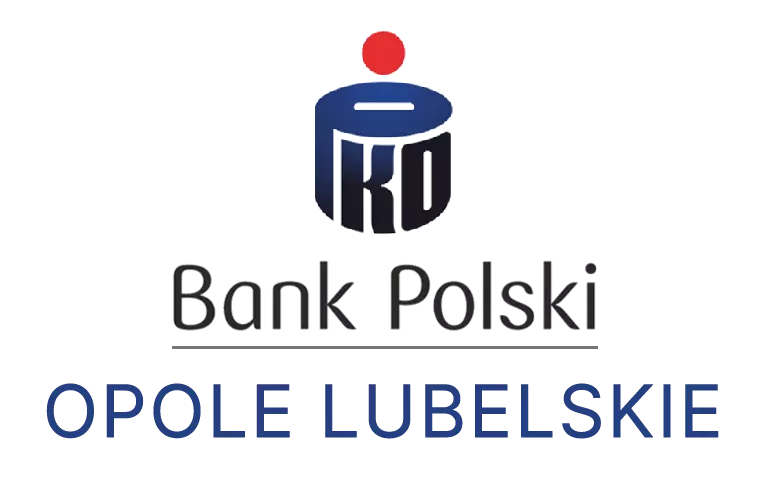 Logo opolskiej placówki banku PKO Bank Polski SA