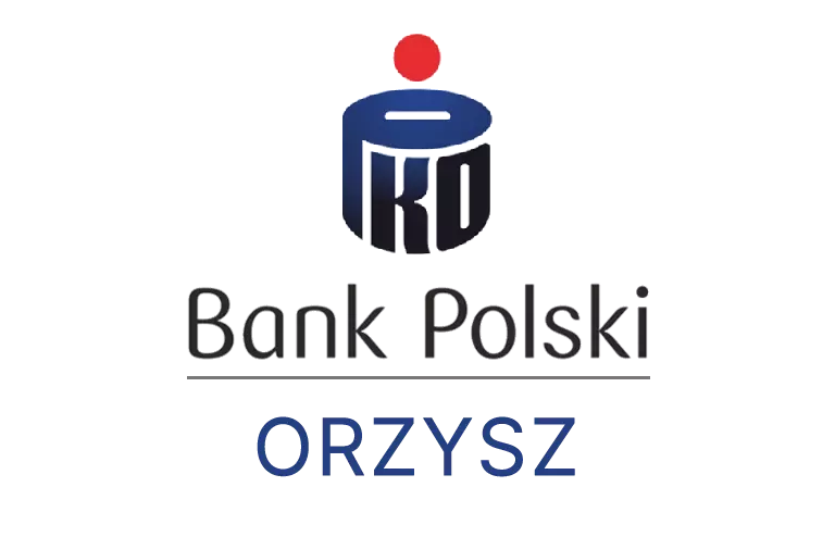 Logo Orzyskiej placówki banku PKO Bank Polski SA