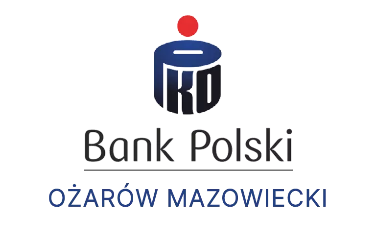 Logo Powszechnej Kasy Oszczędnościowej w Ożarowie Mazowieckim