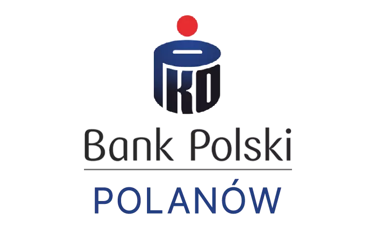 Logo polanowskiej placówki banku PKO Bank Polski SA