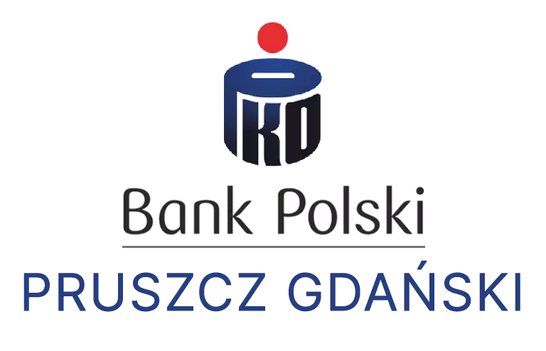 Logo Powszechnej Kasy Oszczędnościowej w Pruszczu Gdańskim