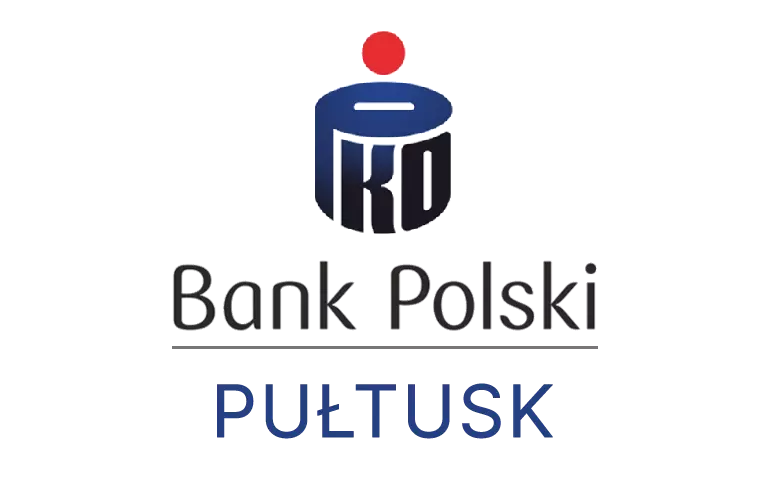 Logo Powszechnej Kasy Oszczędnościowej w Pułtusku