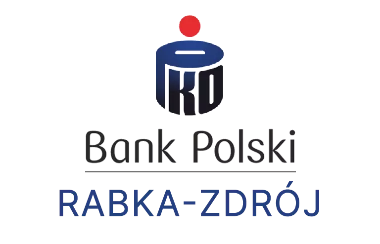 Logo rabczańskiej placówki banku PKO Bank Polski SA