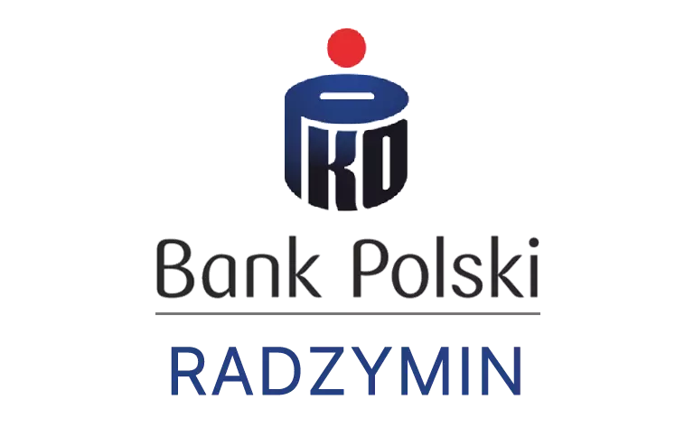 Logo radzymińskiej placówki banku PKO Bank Polski SA