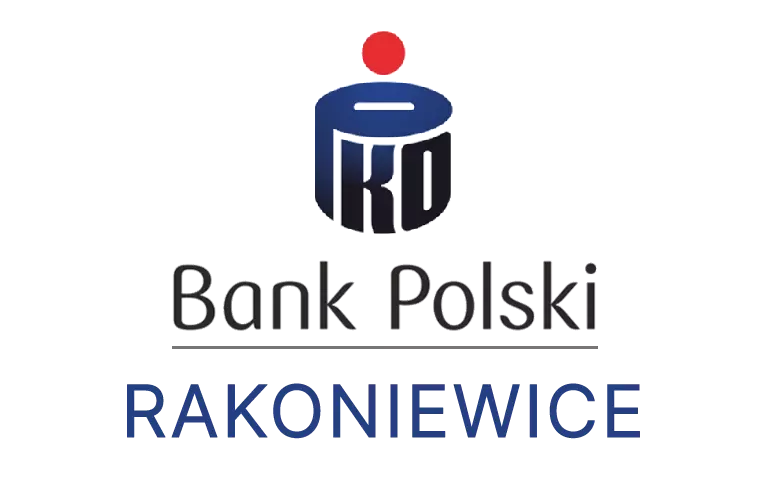 Logo rakoniewickiej placówki banku PKO Bank Polski SA