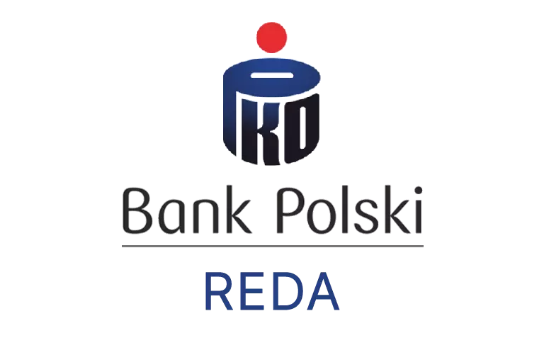 Logo redzkiej placówki banku PKO Bank Polski SA