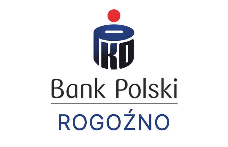 Logo rogozińskiej placówki banku PKO Bank Polski SA