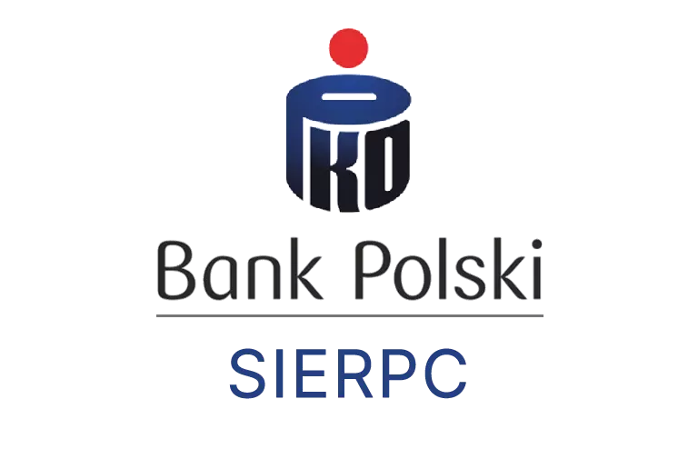 Logo sierpeckiej placówki banku PKO Bank Polski SA